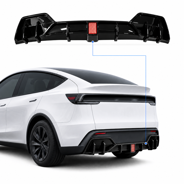 Sos Light Strobe - Per Tesla Model Y Juniper Spoiler
