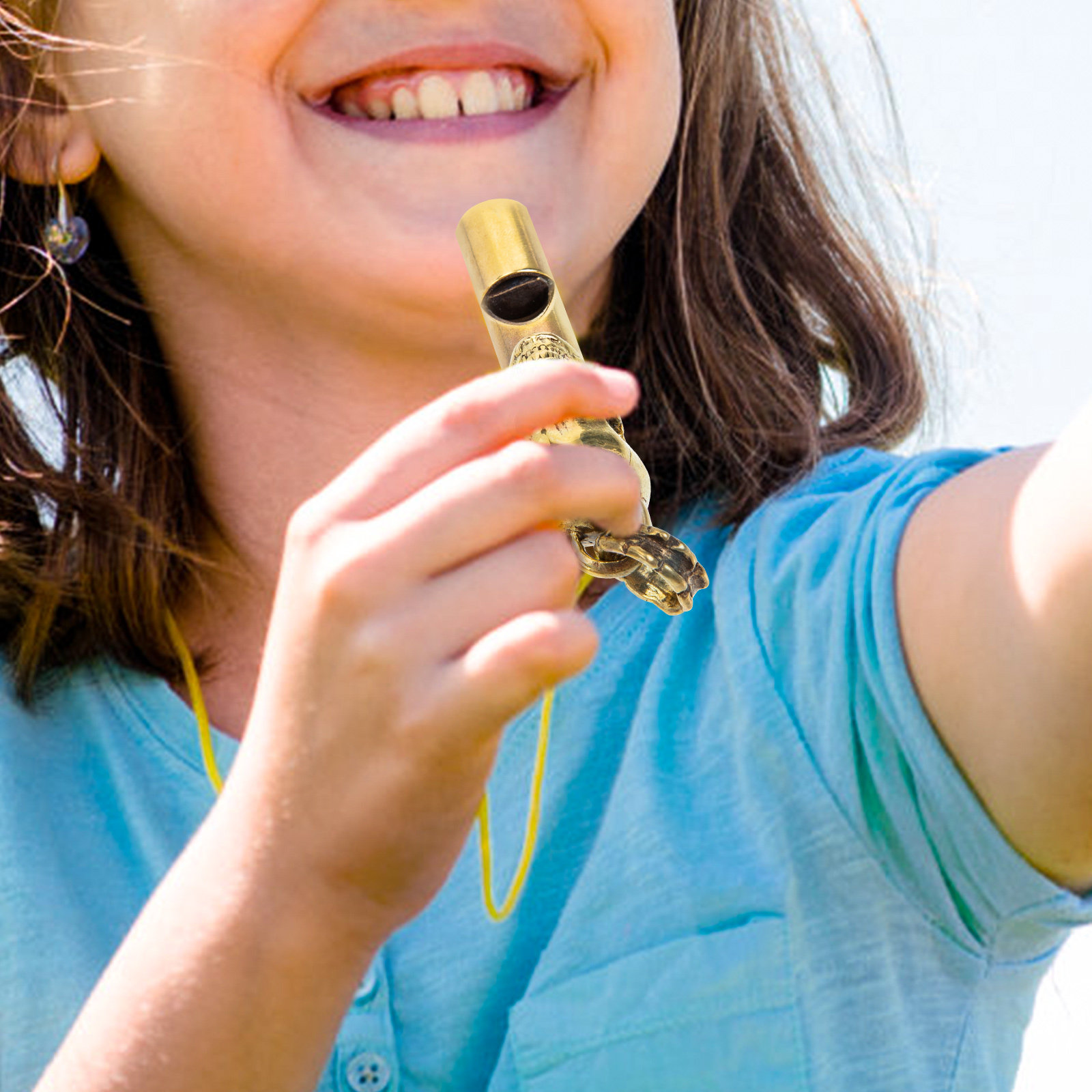 Emergency Whistle Loud - Fischietto Creativo a Forma di Testa,
