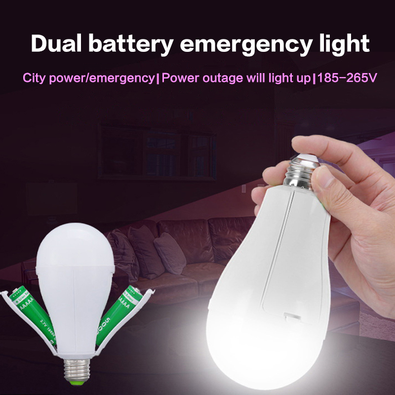 Solar Emergency Charger - Lampadina LED di Emergenza Ricaricabile 20W
