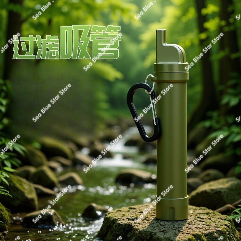 Filtro portatile per la purifi - Water Purification Straw recensione e prezzo