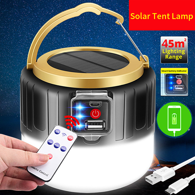 Lampada da campeggio a LED sol - Solar Emergency Charger recensione e prezzo