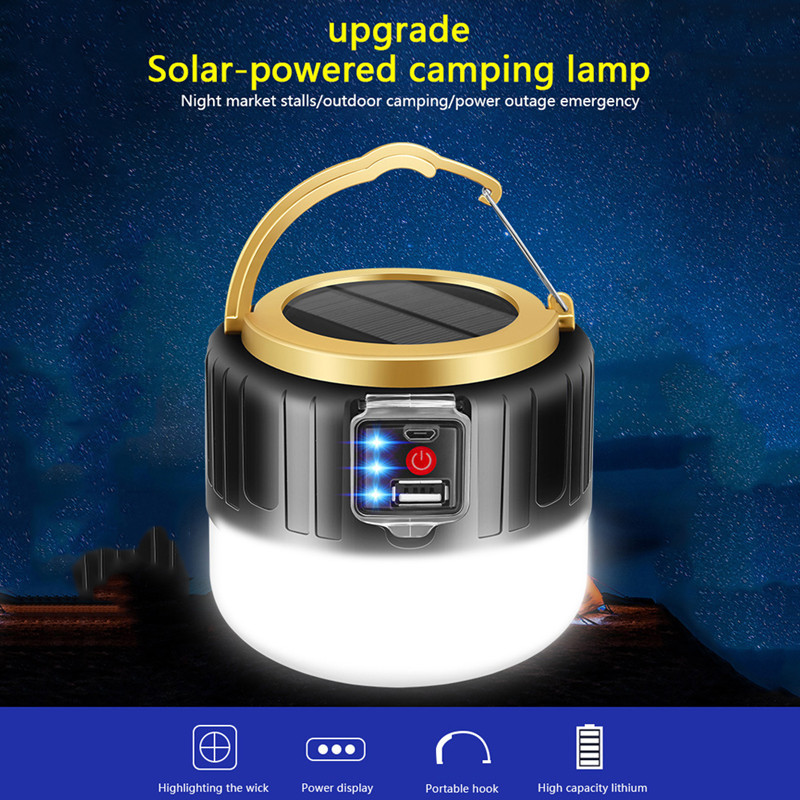 Lampada da campeggio a LED sol - Solar Emergency Charger recensione e prezzo