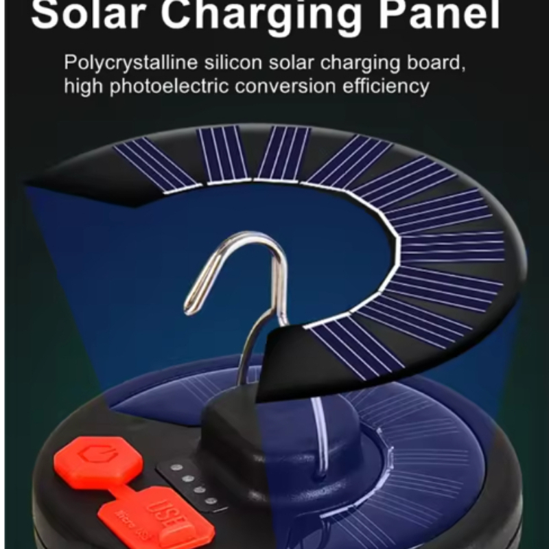 Lampada da campeggio ricaricab - Solar Emergency Charger recensione e prezzo