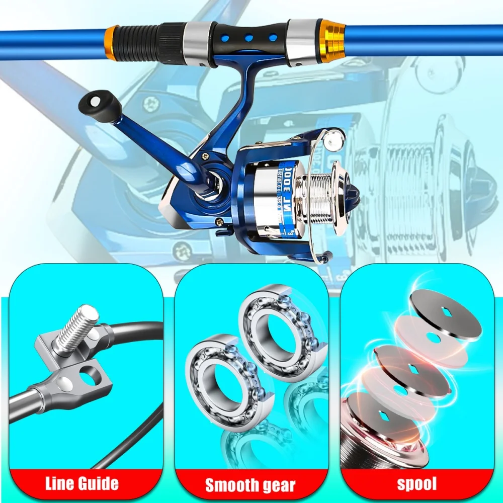 Set di canne da pesca telescop - Fishing Kit Compact recensione e prezzo