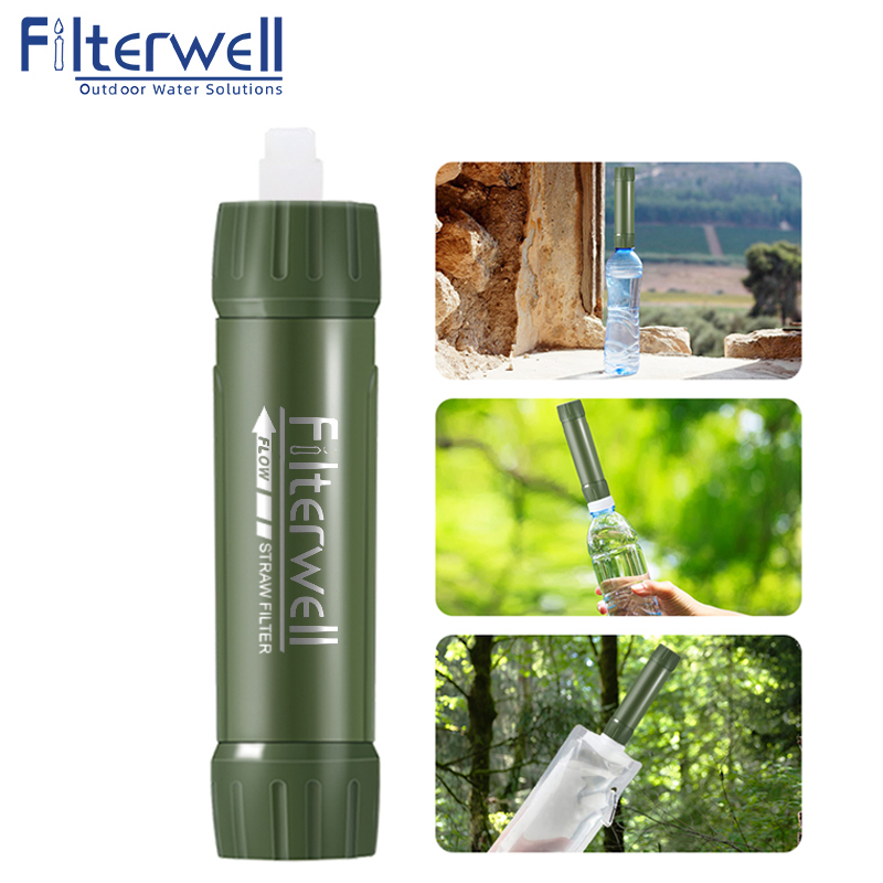 Filterwell Green Mini Travel W - Water Purification Straw recensione e prezzo